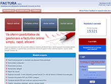 Tablet Screenshot of facturaonline.ro